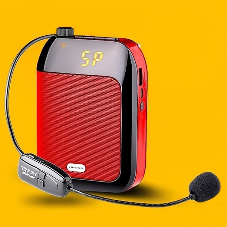 Máy Trợ Giảng Chống Tạp Âm, Khuếch Đại Âm Thanh Lớn - dung lượng 2.4G (công nghệ không dây)