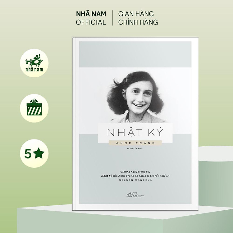 Sách - Nhật ký Anne Frank (Nhã Nam Official)