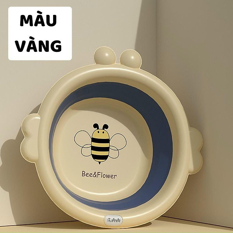 Thau Chậu Rửa Mặt Gấp Gọn Cho Bé Chính hãng Giá tốt - Hình ảnh 3