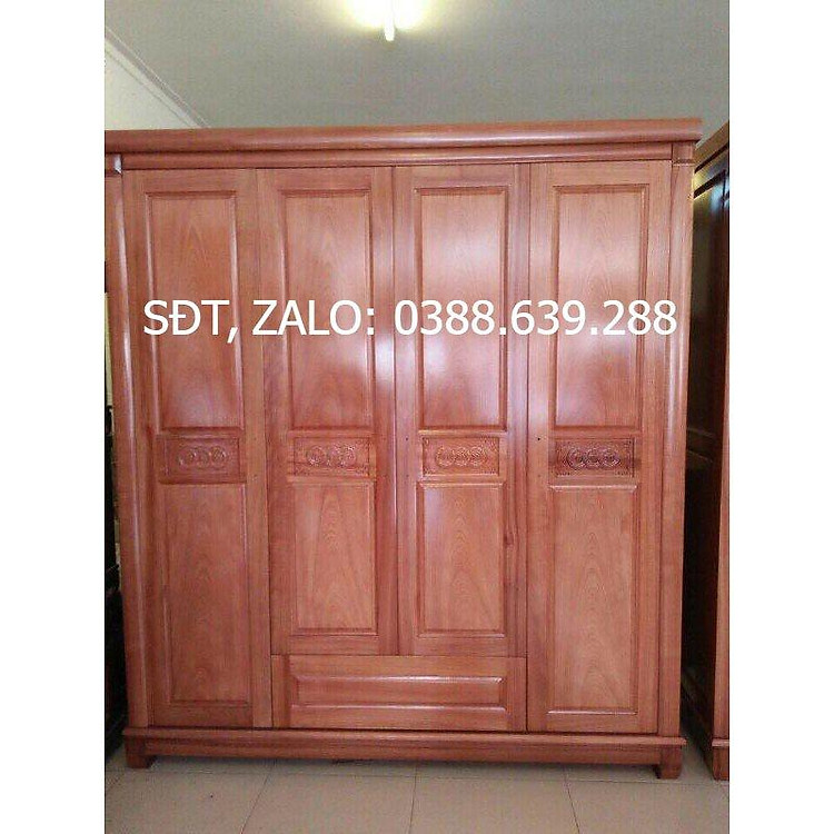 Tủ áo gỗ sồi100%