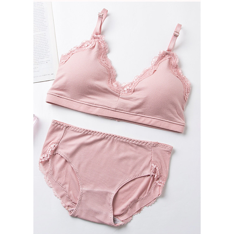 Bộ đồ lót cotton nữ xuất Nhật BL03