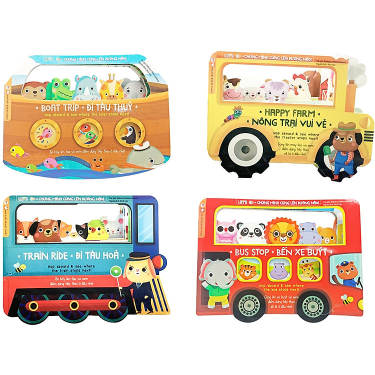 Bộ Sách Tương Tác: Let’s Go – Chúng Mình Cùng Lên Đường Nào