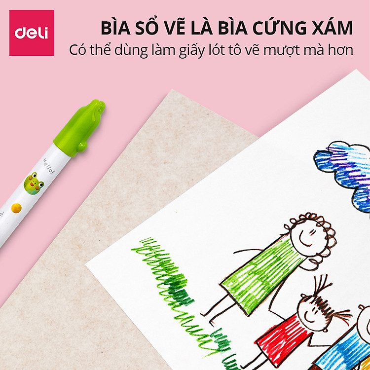 Vở Vẽ Học Sinh Deli (179*252) - Ảnh 7