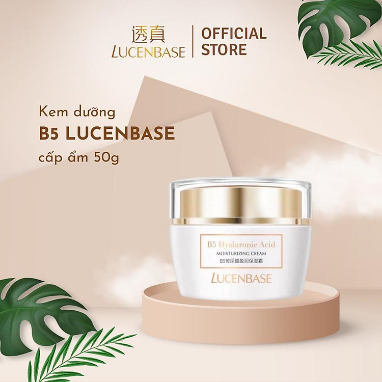 Kem dưỡng B5 LUCENBASE cấp ẩm, phục hồi da 50g