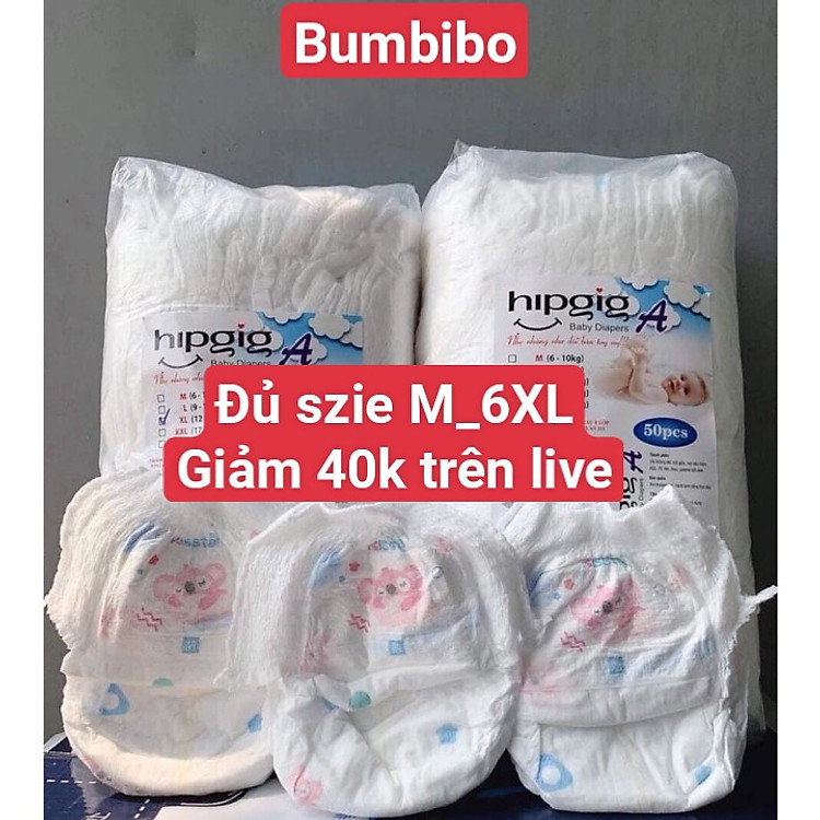 Mua tại Tiki: Quần Hình Gigi Cao Cấp 100 Miếng Chính hãng, giá tốt