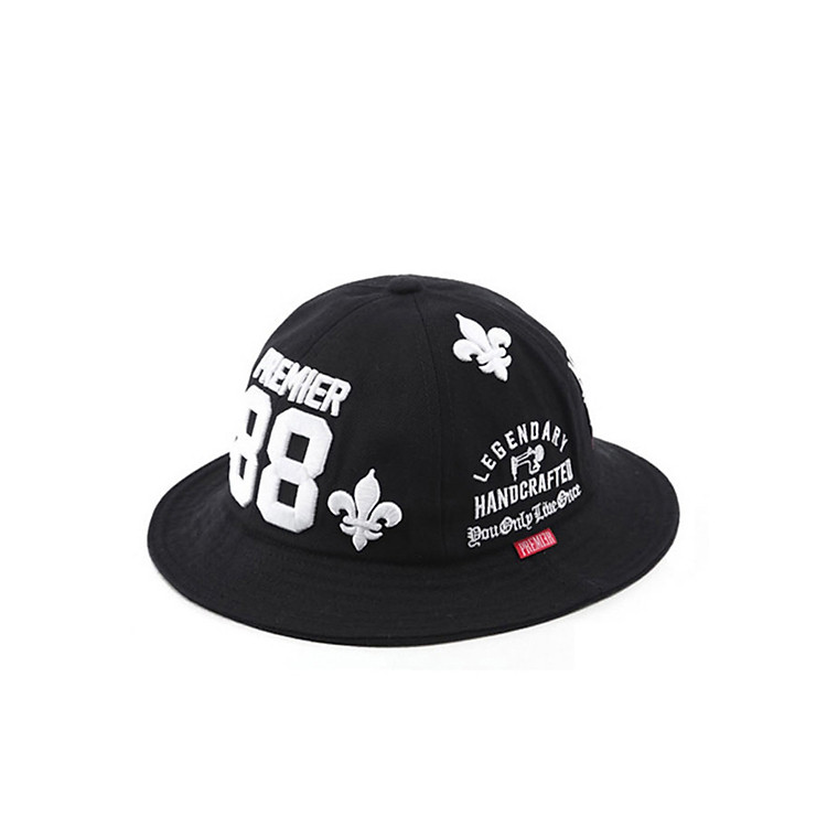 PREMI3R Nón bucket PREMIER88 Premi3r Mũ lưỡi trai phong cách hàn quốc nón thương hiệu chính hãng