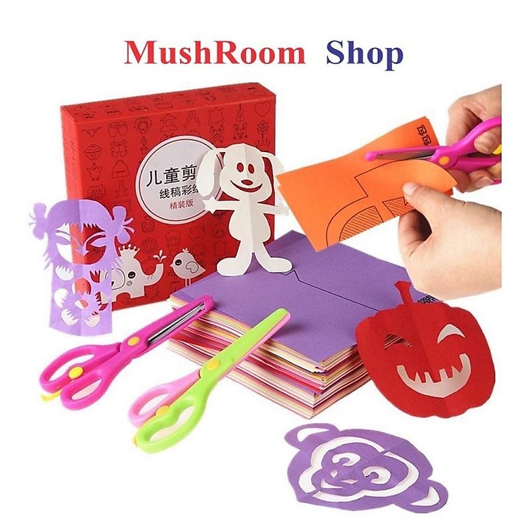 Bộ Đồ Chơi Cắt Giấy Cho Bé Chính hãng Giá rẻ