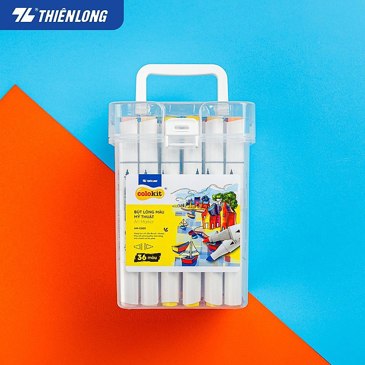 Bút Dạ Màu Thiên Long Colokit ART MARKER AM-C005-KM (36 màu) - Ảnh 5