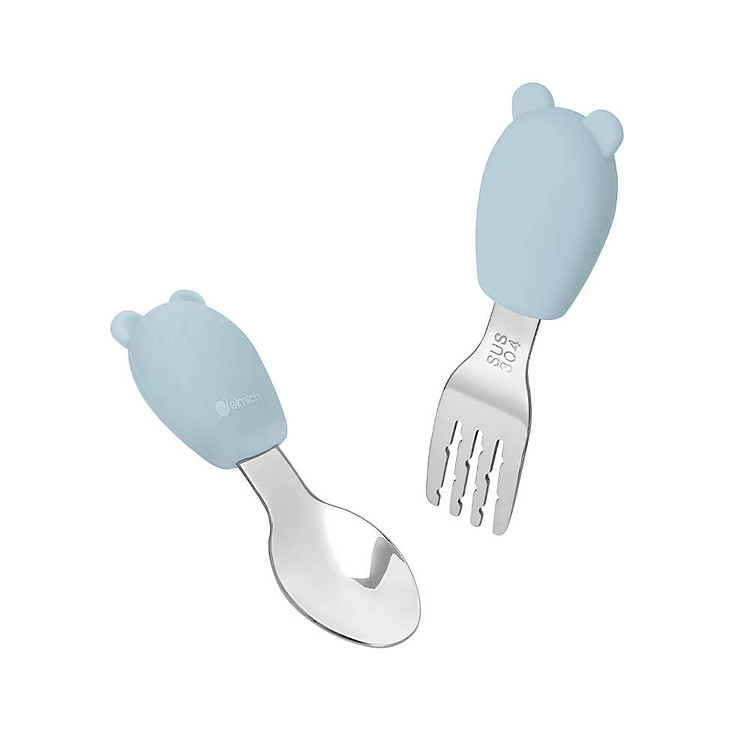 Bộ thìa muỗng dĩa Elmich Babycare Chính hãng Ưu đãi - Hình ảnh 2