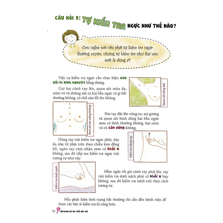 Cẩm Nang Bé Gái Tuổi Dậy Thì - Quyển 1: 160 Câu Hỏi - Đáp Về Sinh Lí Bạn Gái Tuổi Dậy Thì (Tái Bản 2019) - Ảnh 7