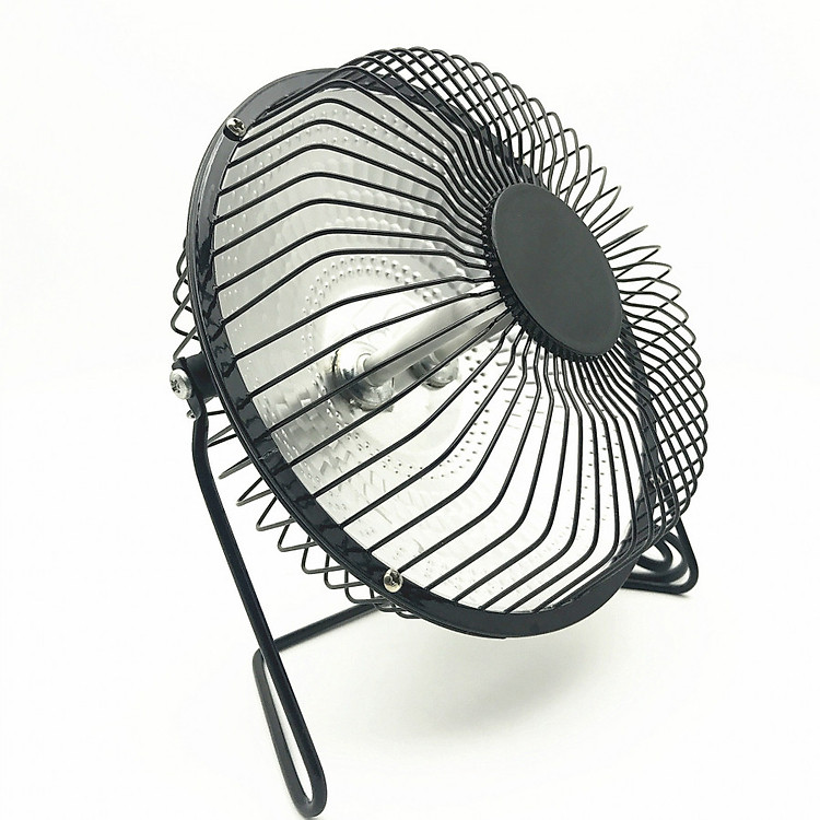 Quạt sưởi Mini 4inch Xách Tay Cho Dã Ngoại (Màu Ngẫu Nhiên)