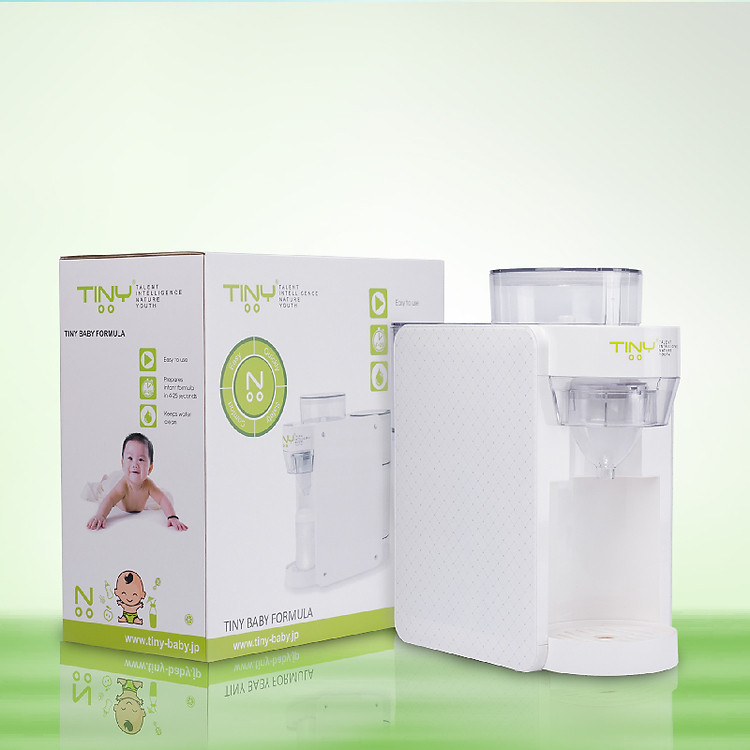 Máy pha sữa bột tự động cho bé Tiny Baby Formula Nhật Bản