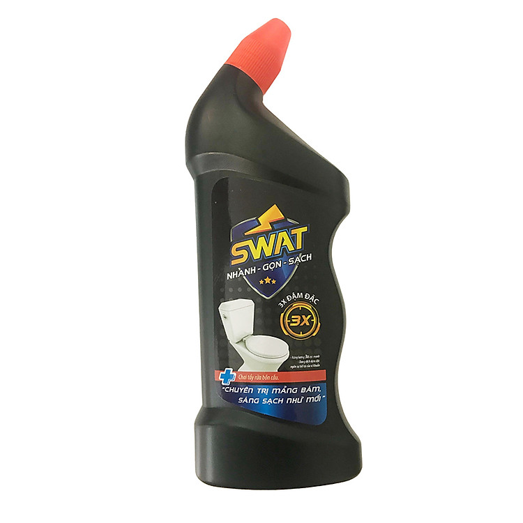 Chai Tẩy Toilet Swat Đậm Đặc (600ml)