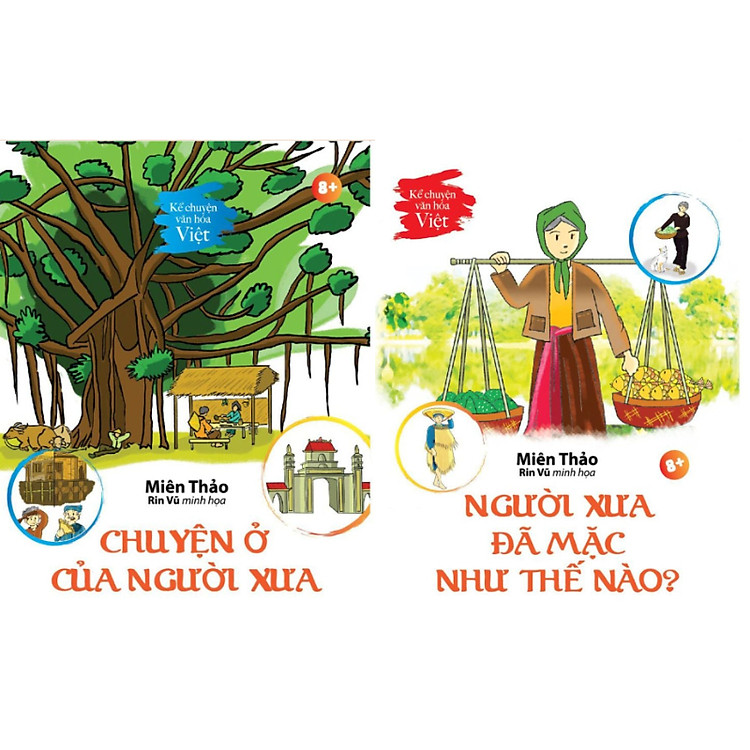 Combo Chuyện ở của người xưa + Người xưa đã mặc như thế nào?