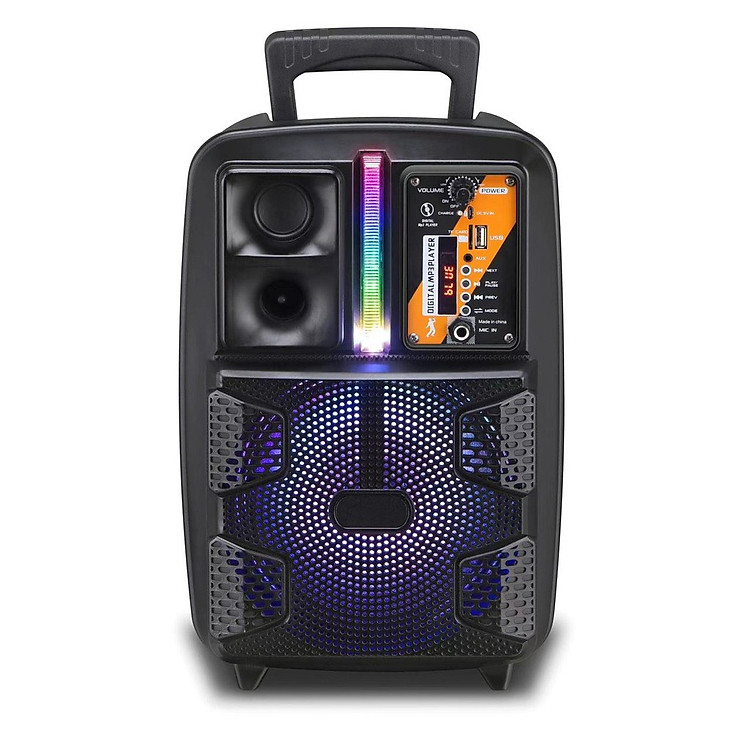 Loa Bluetooth Kimiso QS-2805 - Âm Thanh Sống Động kết hợp Đèn Led - hàng nhập khẩu