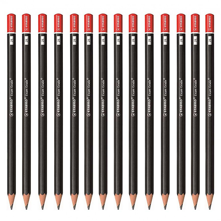 Bút Chì Stabilo Exam Grade PC288-2B - Hộp 12 Cây