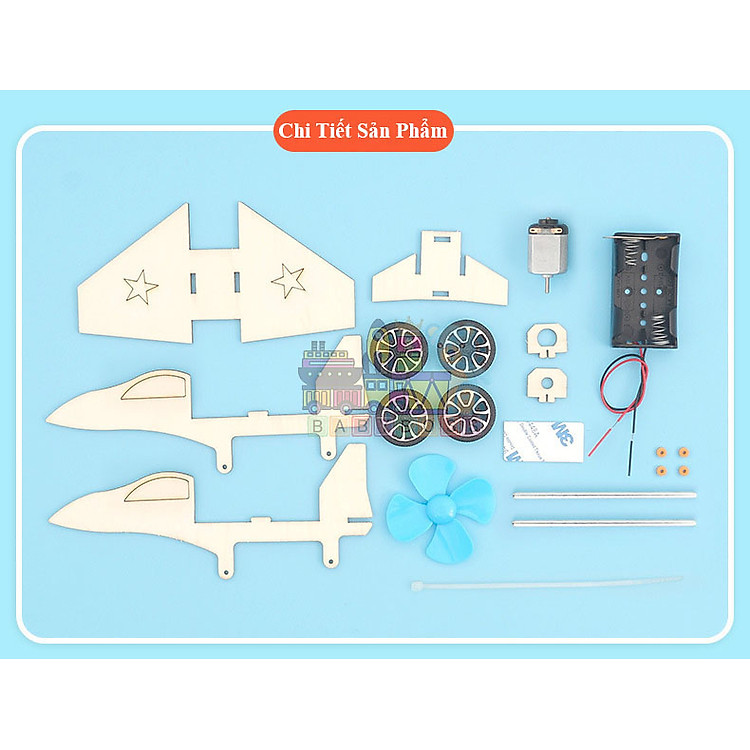 Mua Bộ Đồ Chơi Khoa Học DIY Máy Bay Chính hãng Giá rẻ - Hình ảnh 4