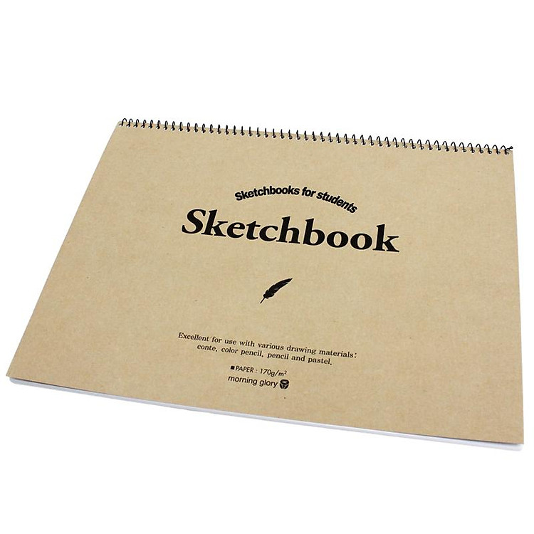 Sổ Lò Xo Trên Vẽ Phác Họa Morning Glory 15011-89169 - Ảnh 3