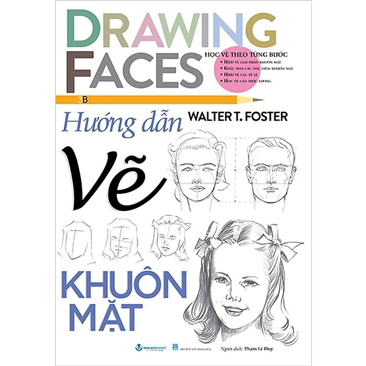 Drawing Faces - Học Vẽ Theo Từng Bước - Ảnh 2