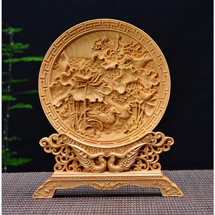 Tượng gỗ trang trí Hoàng Dương