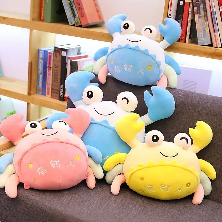 Tìm mua tại Avakids: Thú nhồi bông cua nhiều màu - 20cm - Ngập tràn khuyến mãi