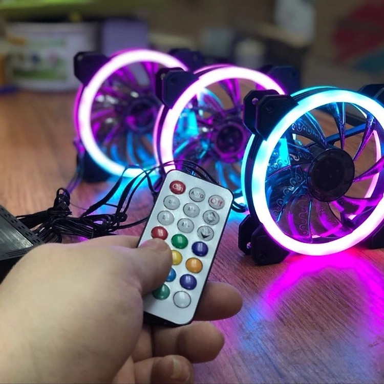 Bộ 5 Fan Case DR12 Led RGB