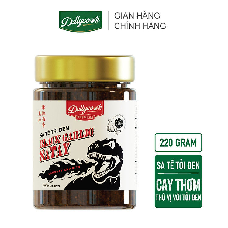 Sa Tế Tỏi Đen Dellycook (220g)