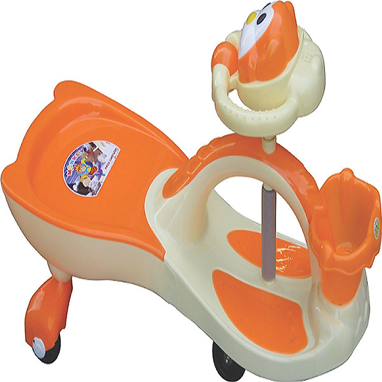 Xe lúc lắc Nhựa Chợ Lớn Con Khỉ (Có nhạc) - M846B-X3B - Giao màu ngẫu nhiên