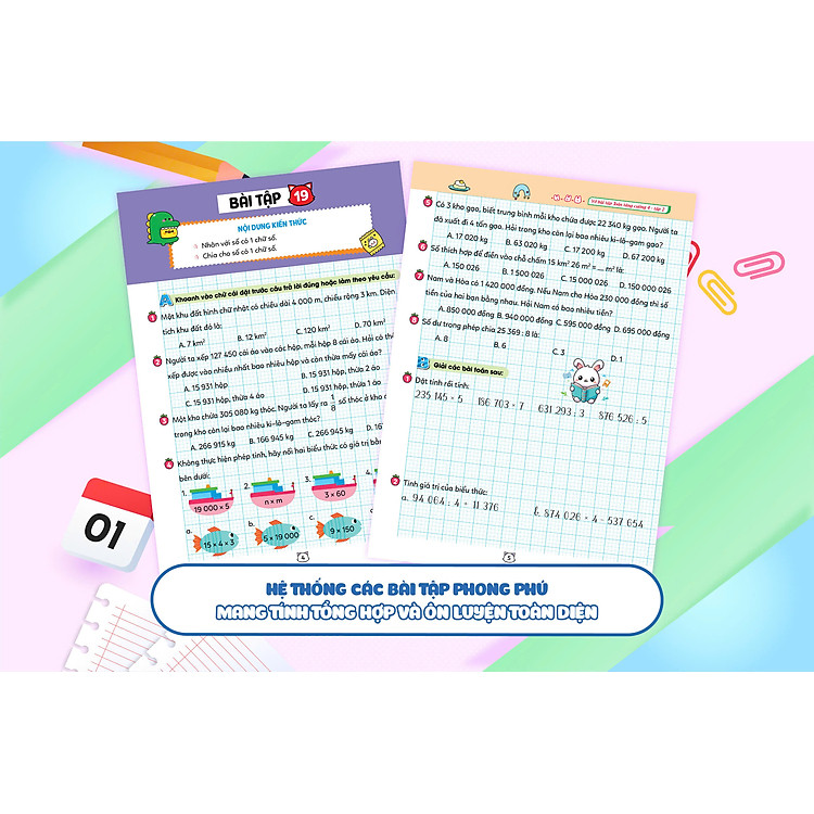 Vở bài tập Toán tăng cường lớp 4 tập 2 - Ảnh 4