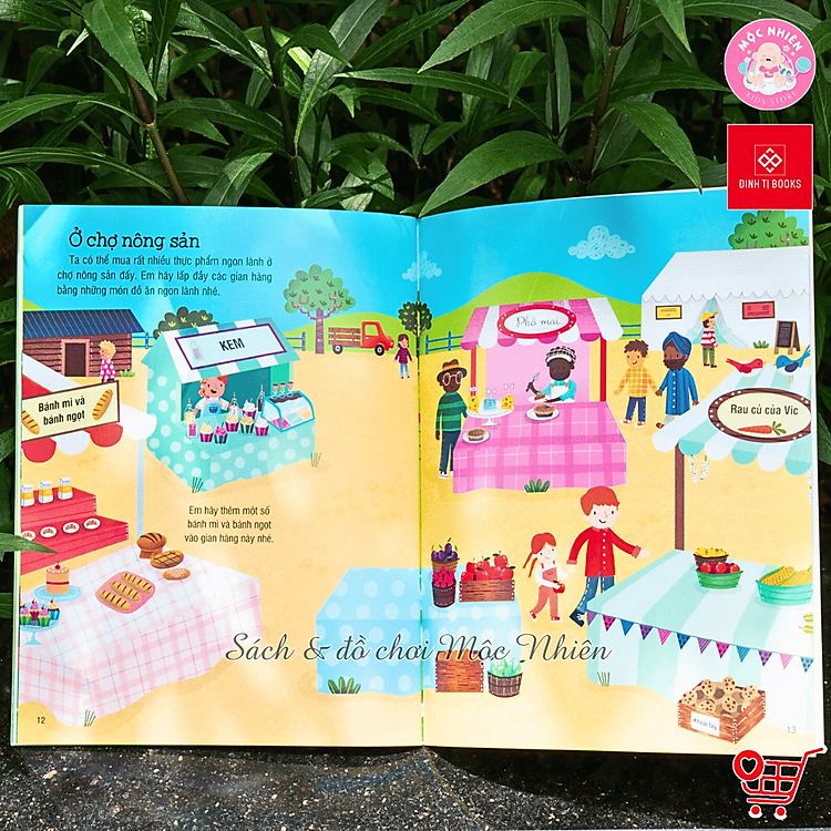 First Sticker Book - Sách dán hình đầu đời cho bé (Nhiều chủ đề) - Ảnh 4