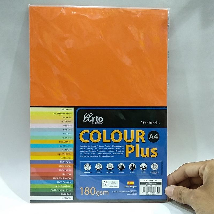 Giấy Bìa Màu 36565 - Ảnh 4