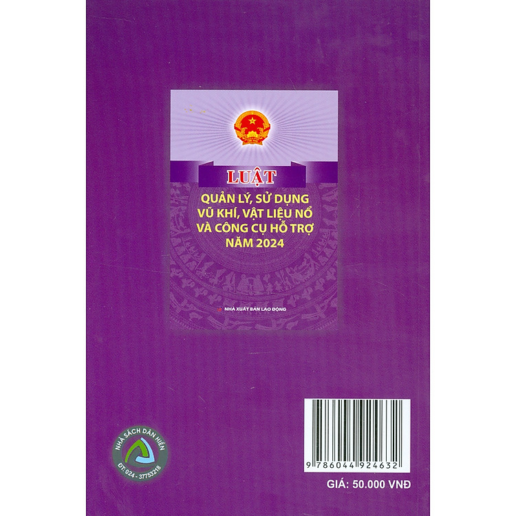 Luật Quản Lý, Sử Dụng Vu Khí, Vật Liệu Nổ Và Công Cụ Hỗ Trợ Năm 2024 - Ảnh 2