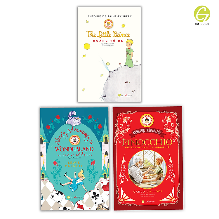 Hoàng Tử Bé, Alice Ở Xứ Sở Diệu Kỳ, Pinocchio - Ảnh 2