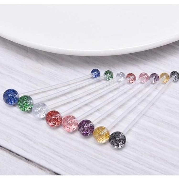 Khuyên rốn dành cho những bạn bầu bí bằng nhựa sinh học không gây kích ứng da xỏ khuyên - XUÂN SHOP