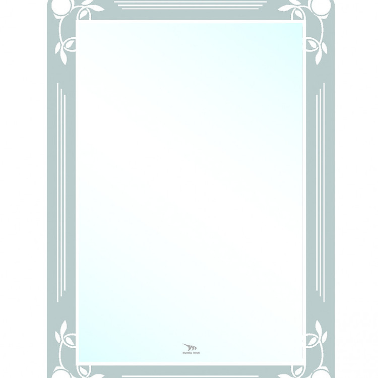 Gương bo góc khắc lõm hoa văn Hoàng Thiện HT 9941