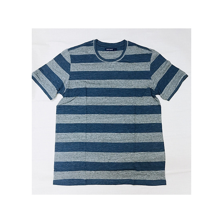 Áo Thun, Phông Nam Đẹp Cổ Tròn Tay Lỡ Phom Rộng Oversized Kẻ Sọc Vải 100% Cotton Tự Nhiên Unisex Cao Cấp Hàng VNXK TUTO5 AT1004
