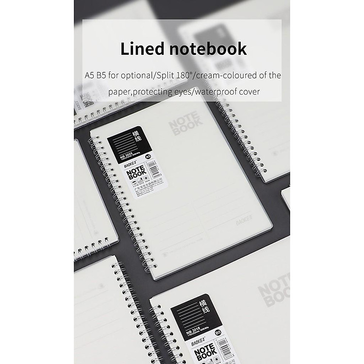 Sổ Tay Kiểu Xoắn Ốc BAOKE NB3025 - Ảnh 5