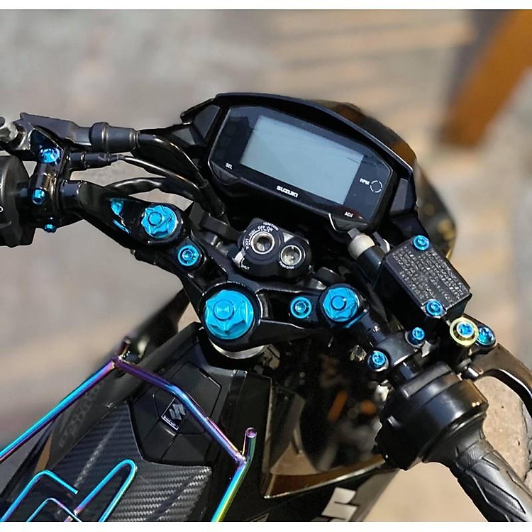 Full ốc titan GR5 chảng ba cho Sonic Raider Satria