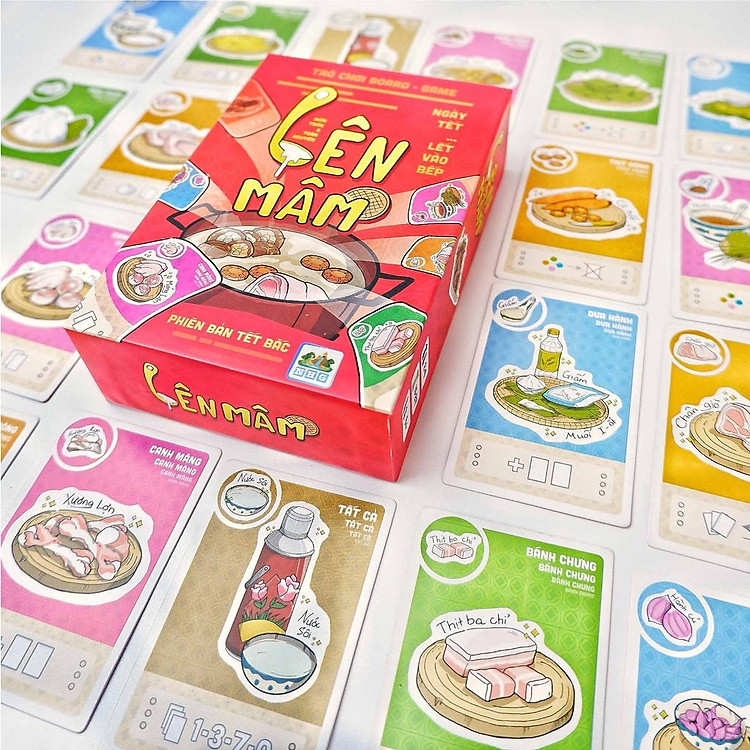 LÊN MÂM TẾT BẮC - Board game cho mọi gia đình