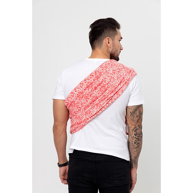 BUBI Ring Sling Gen 1 - Hoa đỏ Chính hãng Tiết kiệm - Hình ảnh 5