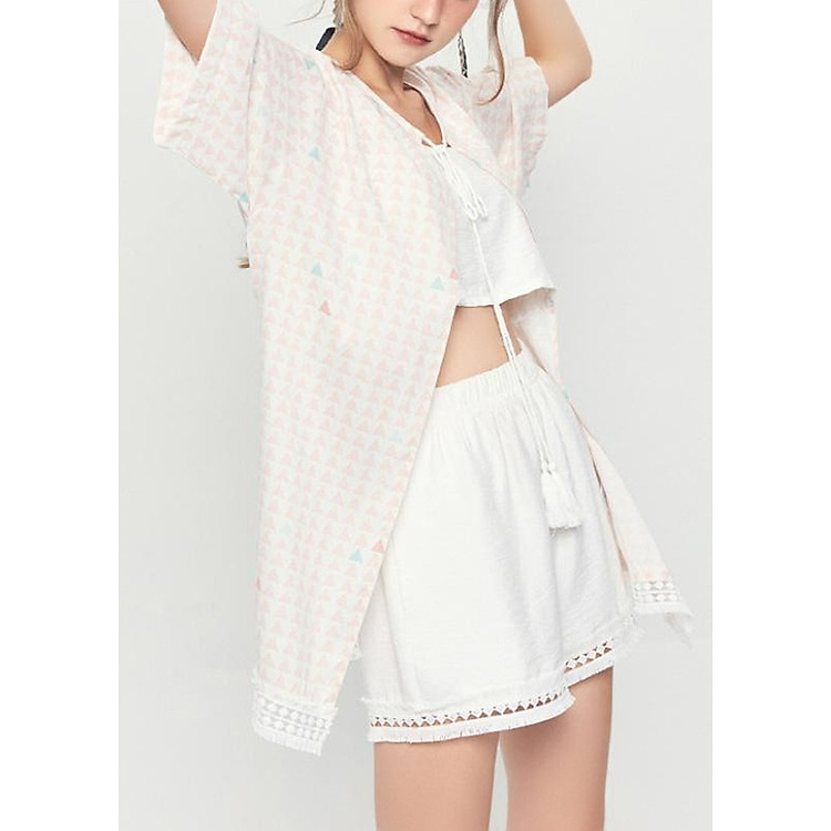 Áo Khoác Đi Biển Hoạ Tiết Ss18 Marc