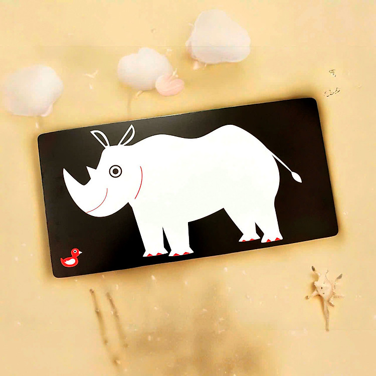 Thẻ Kích Thích Thị Giác Montessori cho Trẻ 0-3 Chính hãng Tiết kiệm - Hình ảnh 3