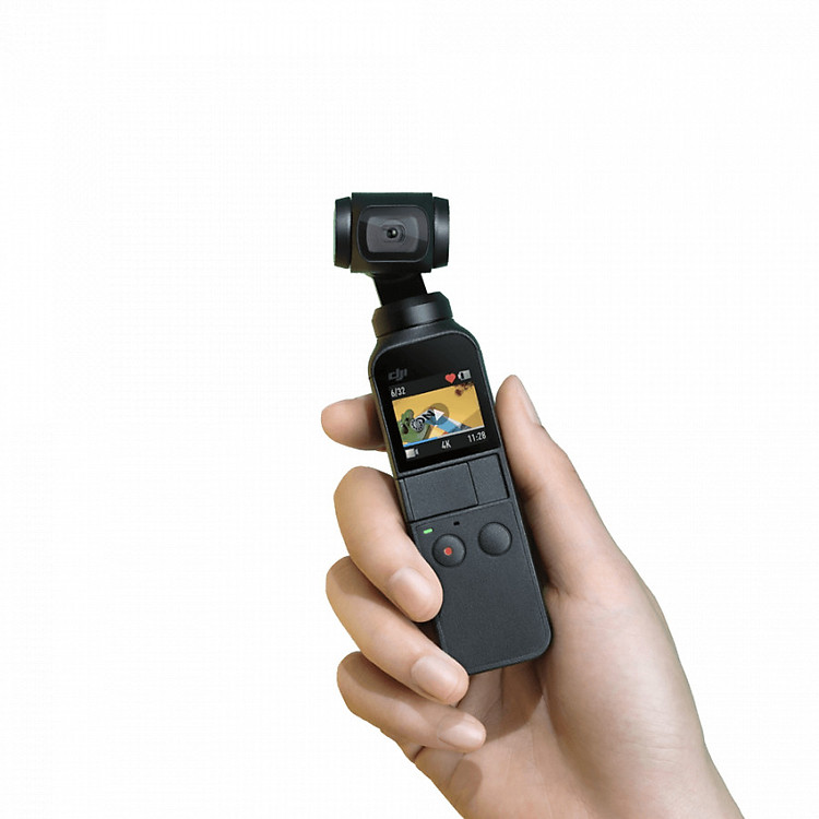 Máy quay phim bỏ túi DJI Osmo Mobile Pocket - Đen - Hàng nhập khẩu