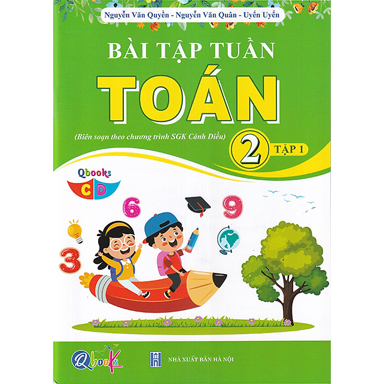 Sách - Bài tập tuần Toán 2 tập 1 (Biên soạn theo chương trình sgk Cánh diều)