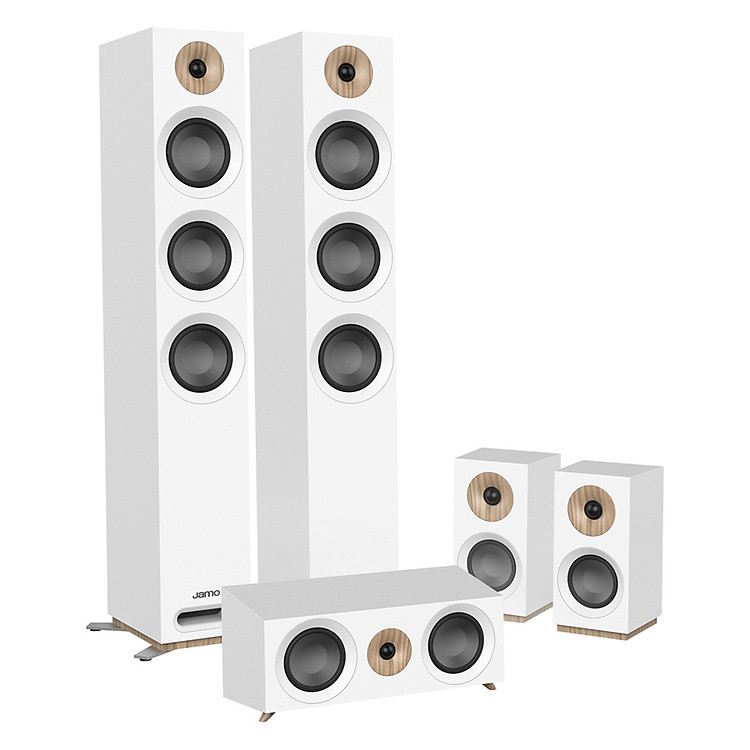 Bộ Loa Thùng Jamo S809 HCS White - Hàng Chính Hãng
