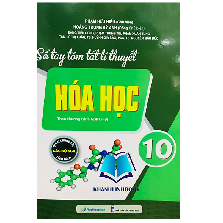 Sổ Tay Tóm Tắt Lí Thuyết Hóa Học 10