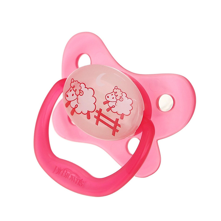 Ty ngậm phát sáng Dr.Brown's 0-6m Đảm bảo Tiết kiệm - Hình ảnh 5