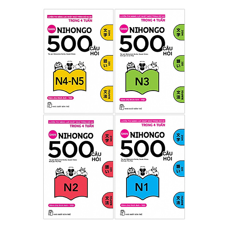 500 Câu Hỏi Luyện Thi Nhật Ngữ