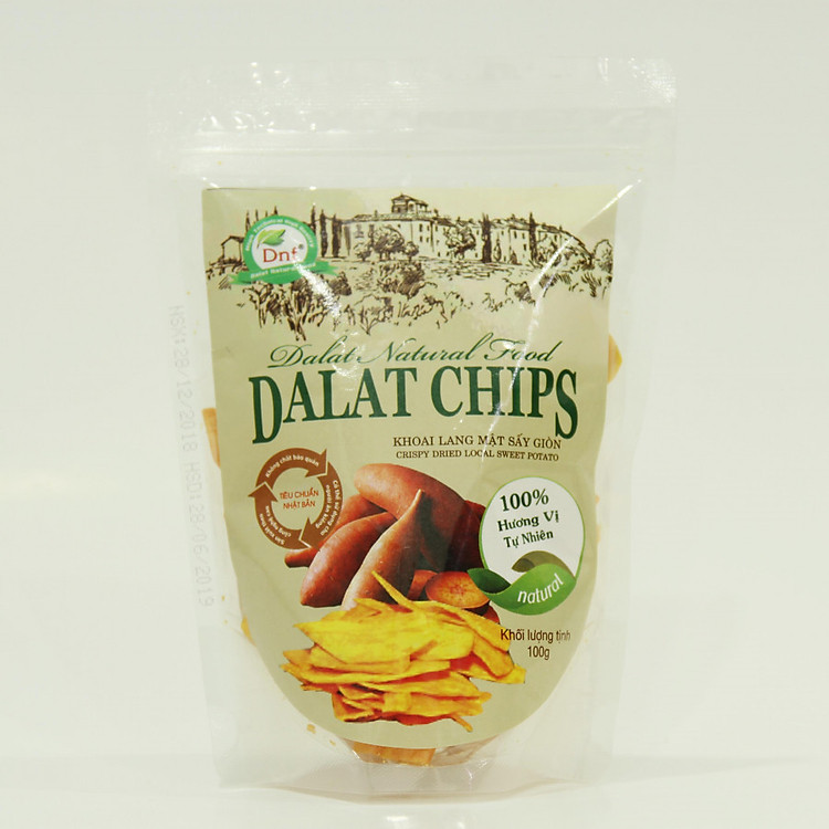 Khoai lang mật sấy không đường 100g