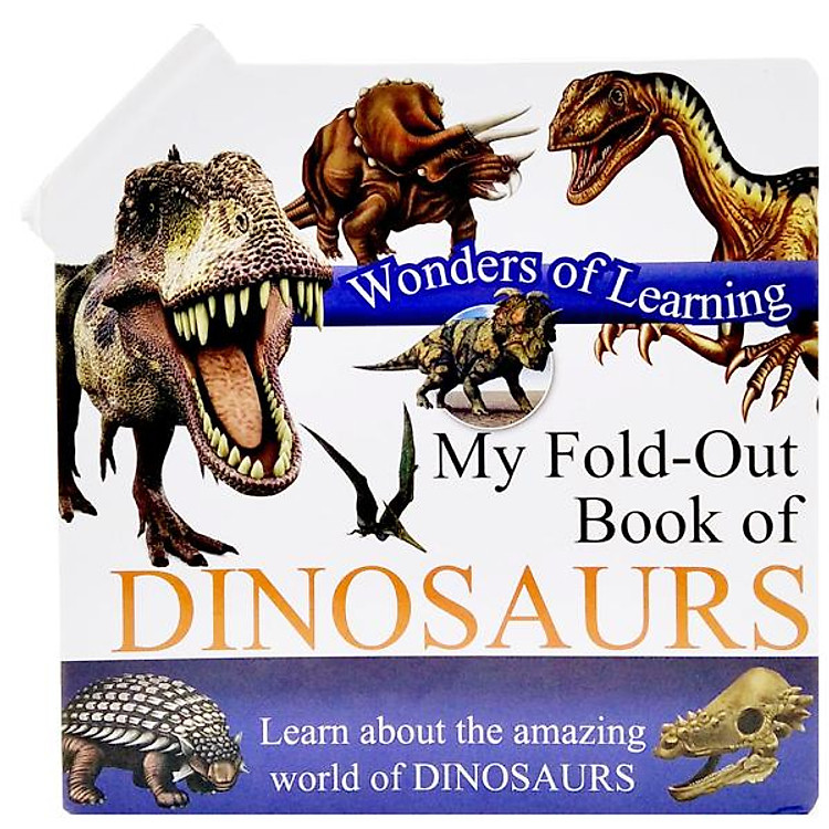 Wonder Of Learning – My Fold-Out Book Of Dinosaurs